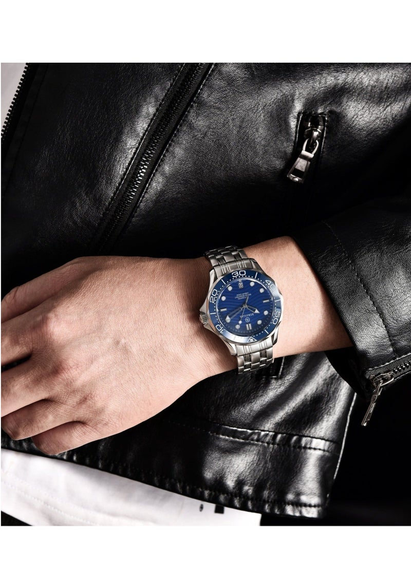 BERSIGAR - Bersigar BG-1685 Ocular Luxury Design Stainless Steel Mechanical Water Resistant Watch - Image 1