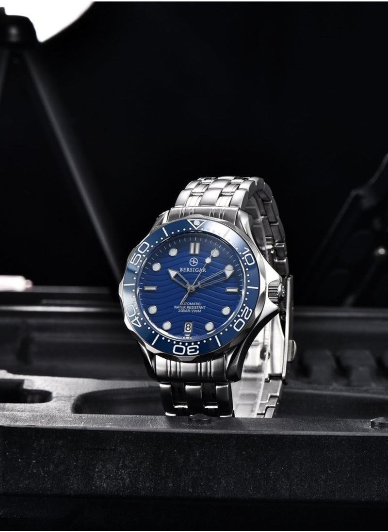 BERSIGAR - Bersigar BG-1685 Ocular Luxury Design Stainless Steel Mechanical Water Resistant Watch - Image 1