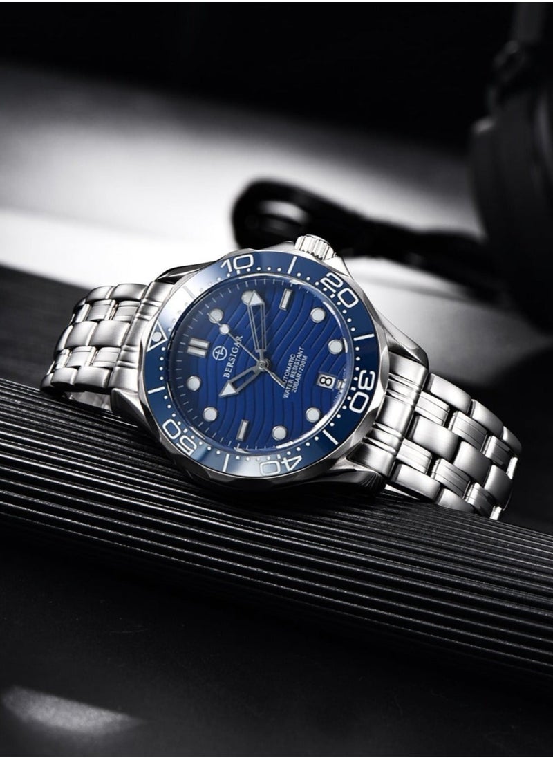 BERSIGAR - Bersigar BG-1685 Ocular Luxury Design Stainless Steel Mechanical Water Resistant Watch - Image 1
