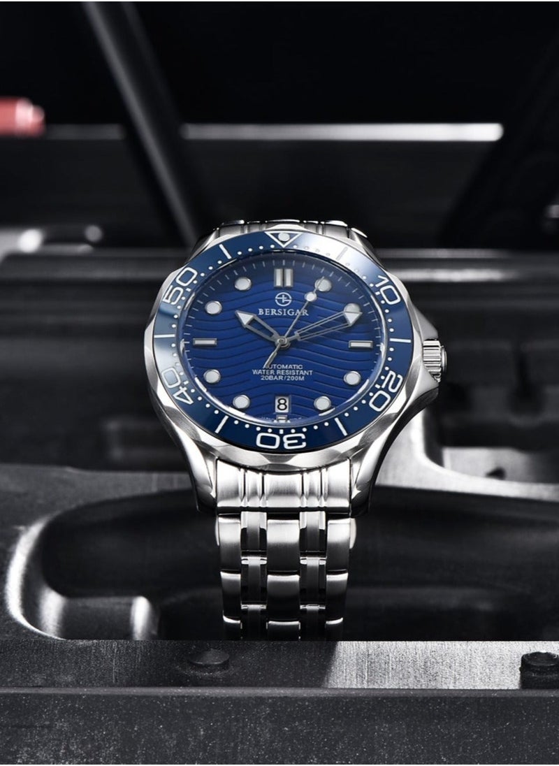 BERSIGAR - Bersigar BG-1685 Ocular Luxury Design Stainless Steel Mechanical Water Resistant Watch - Image 1