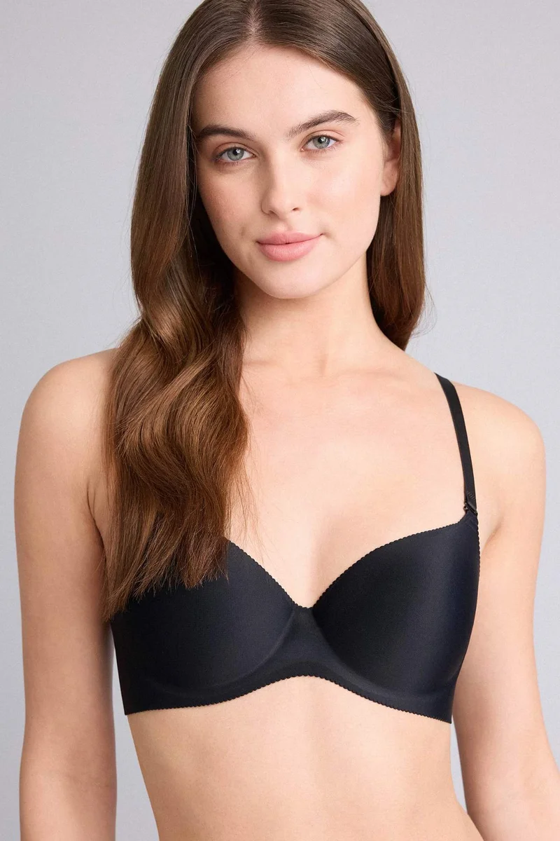 ديفاكتو Micro Lined Half Padded Underwired T-Shirt Bra