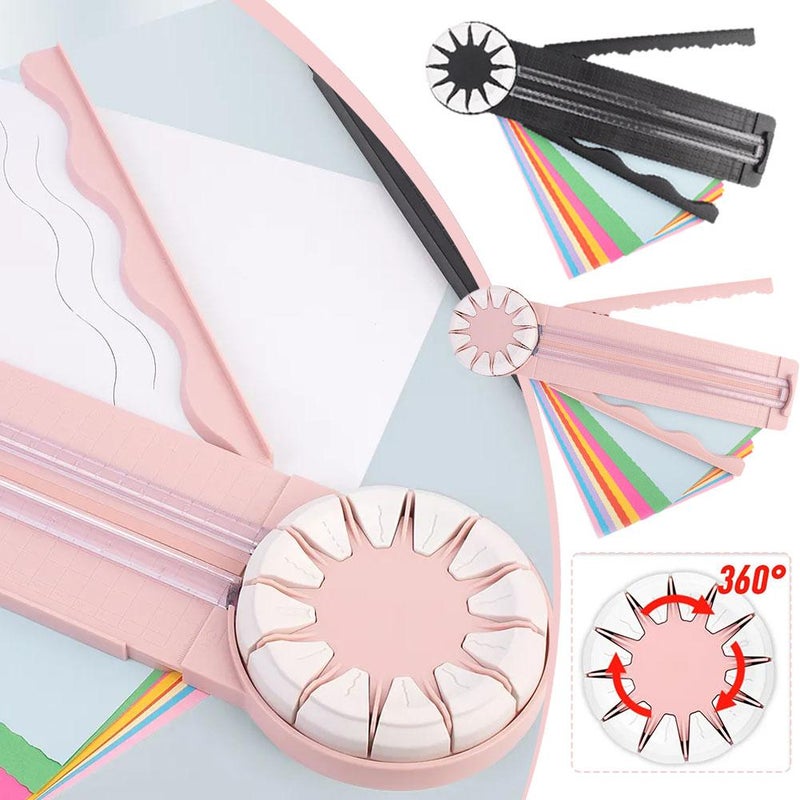 DIY 12-in-1 Paper Cutter: Dotted Lines, Straight Lines, Wavy Lines, Crease Pressing, Journal Paper Cutter - Image 4