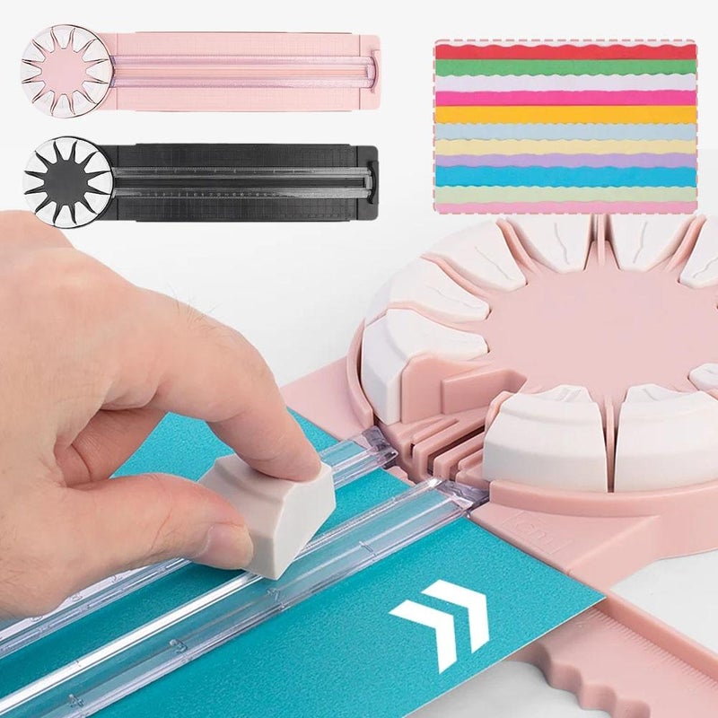 DIY 12-in-1 Paper Cutter: Dotted Lines, Straight Lines, Wavy Lines, Crease Pressing, Journal Paper Cutter - Image 3