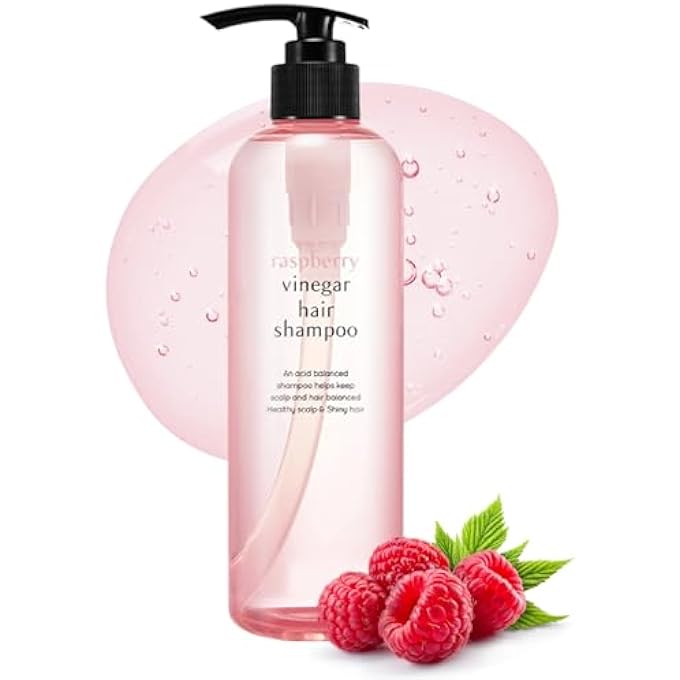 A'Pieu RASPBERRY VINEGAR HAIR SHAMPOO WITH RASPBERRY VINEGAR HAIR SHAMPOO FOR VIBRANT, BRIGHT AND STRONG LOOKING HAIR - Image 1