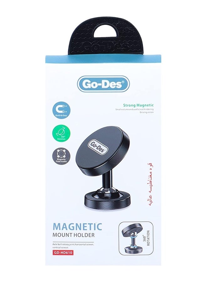 Go-Des HD-610 Magnetic Car Mount Holder - Image 1