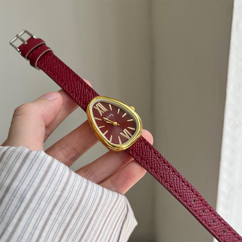 GoGoey Personalized Snake Head Design Watch for Women - Classic Thin Strap, Elegant and Trendy
