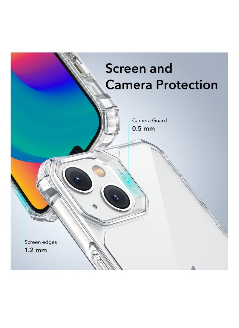 esrgear ESR for iPhone 14 Case, Military-Grade Protection, Shockproof Air-Guard Corners, Yellowing-Resistant Acrylic Back, Phone Case for iPhone 14, Air Armor Case, Clear  - Image 4