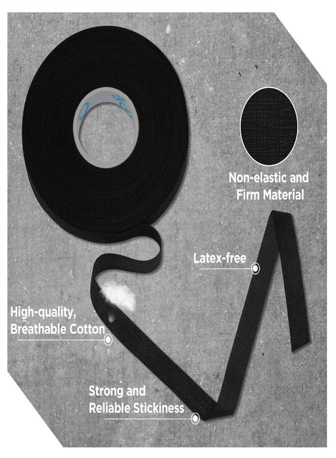 OK TAPE 8 Rolls Athletic Tape, 0.3 Inch Finger Tape for BJJ, Boxing, Climbing, Football, Pro Jiu Jitsu Sports Tape | Add Grip & Protect Fingers and Toes (0.3" x 45 Ft, Black+White) - Image 5