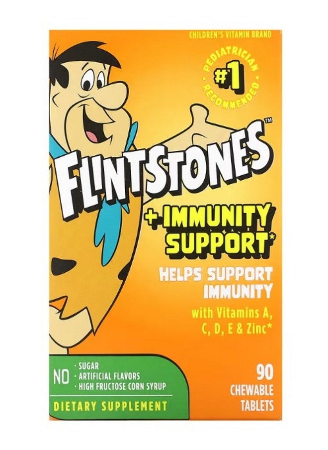 Flintstones - Children´s Multivitamin Plus Immunity Support 90 Chewable Tablets - Image 1