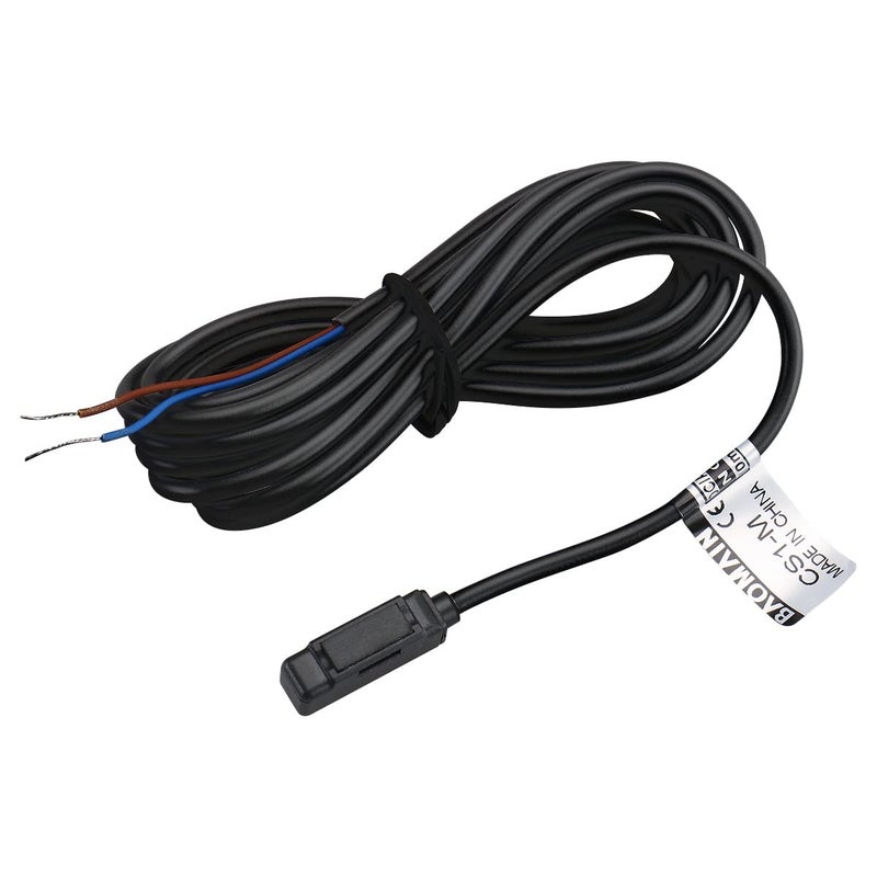 Baomain Pneumatic Cylinder Magnetic Sensor Reed Switch CS1-M Pneumatic Proximity Switch Pack of 2 - Image 3