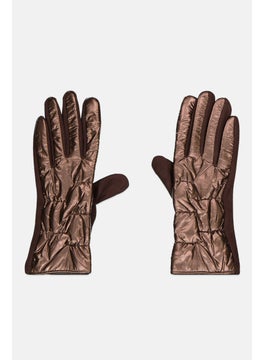 Justin Gregory Men 1 Pair Leather Hand Gloves, Brown  - Image 1