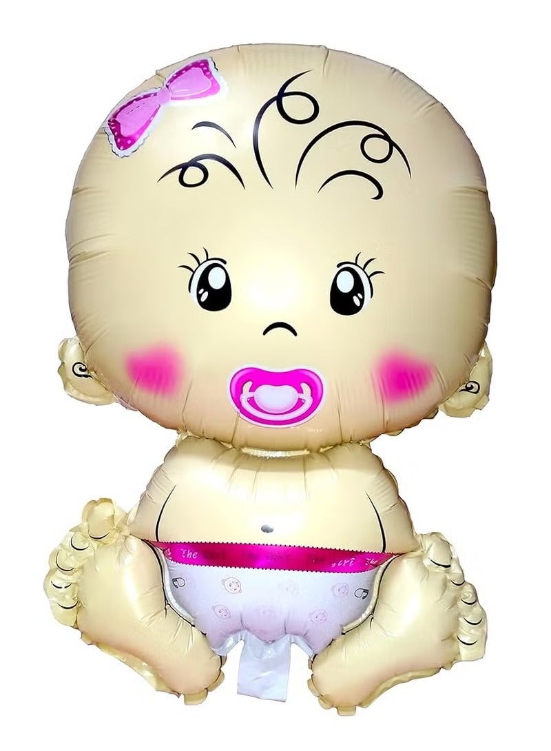 بارتي فن بالون أوه بيبي فويل - مثالي للاحتفال بأميرتك الصغيرة