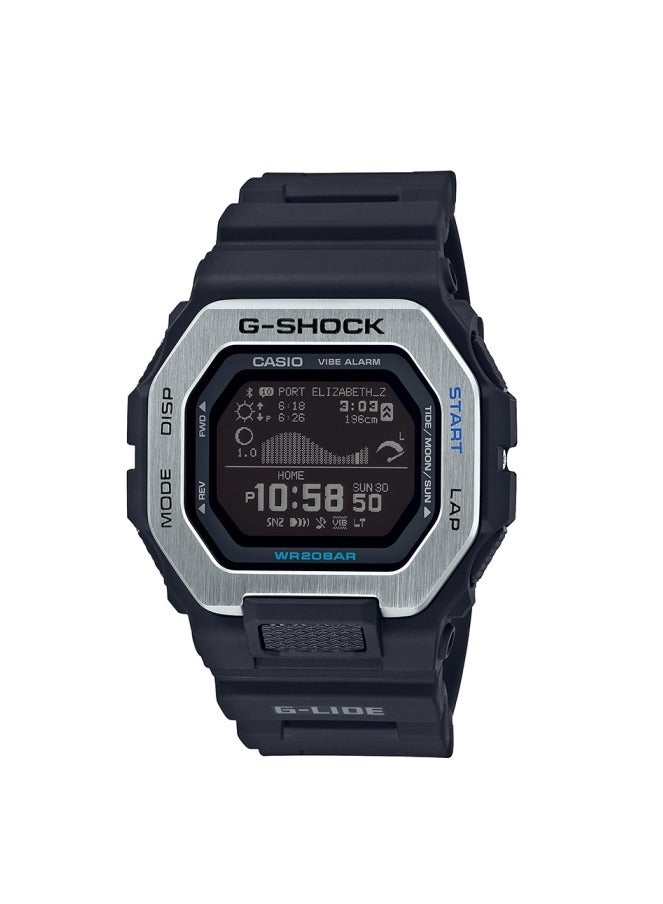 كاسيو ساعة كاسيو جي-شوك - GBX-100-1DR مينا أسود، سوار أسود - Image 1