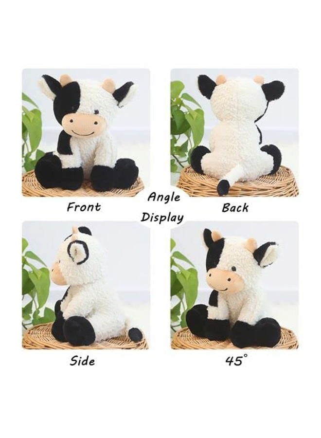 BSVOME 9 inches Cow Stuffed Animal Soft Plush Cute Cow Doll for Boys Girls - Image 4