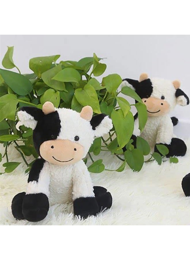 BSVOME 9 inches Cow Stuffed Animal Soft Plush Cute Cow Doll for Boys Girls - Image 3