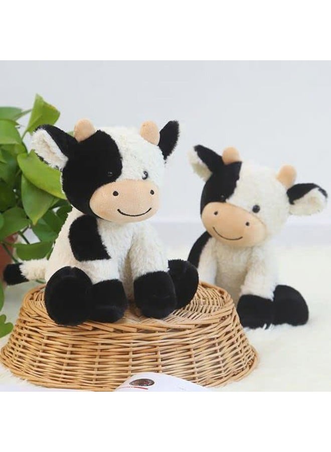 BSVOME 9 inches Cow Stuffed Animal Soft Plush Cute Cow Doll for Boys Girls - Image 5