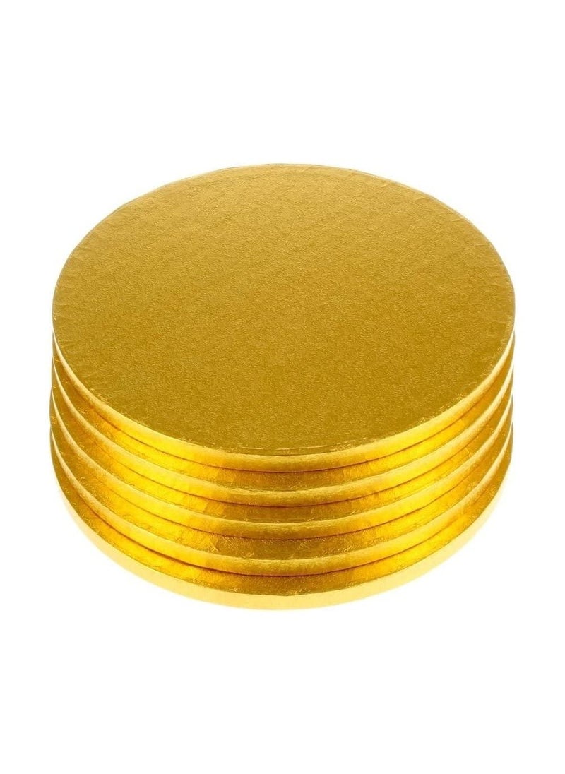 BAKING SET Baking Set Gold Round Drum Cake Board Cake Base 16 inch  - Image 2