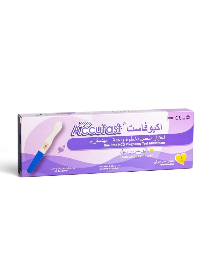 Accufast Accufast Early Pregnancy Test (M60D) 