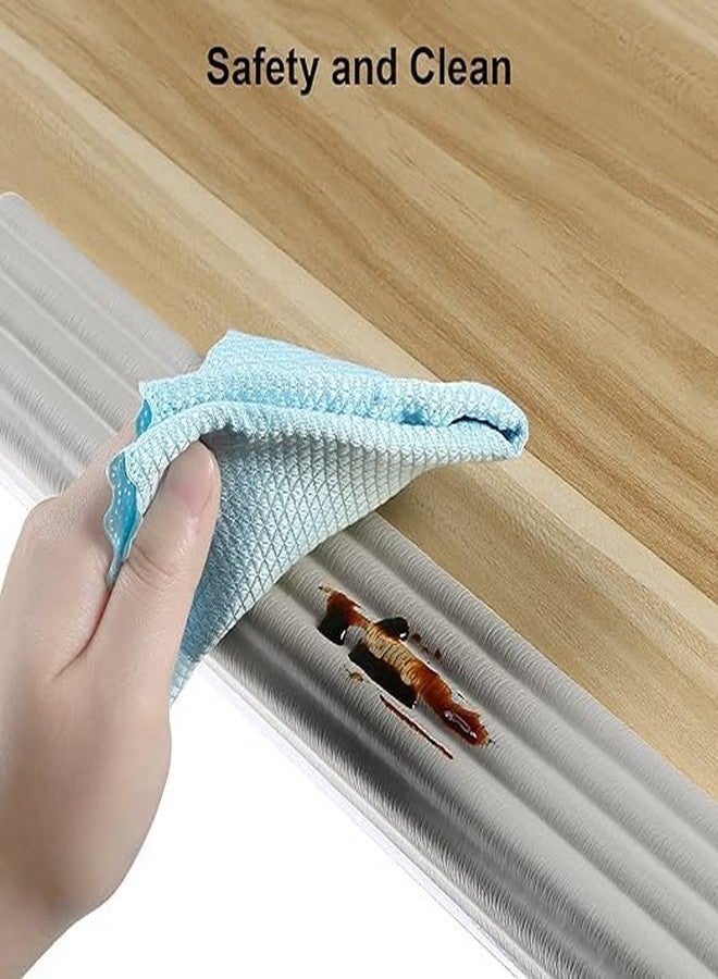NAIDEV 6.5ft Children Table Guard Protector Strip Baby Safety Furniture Edge Corner Crash Foam Bumper Bar Collision Coffee (Grey) - Image 5