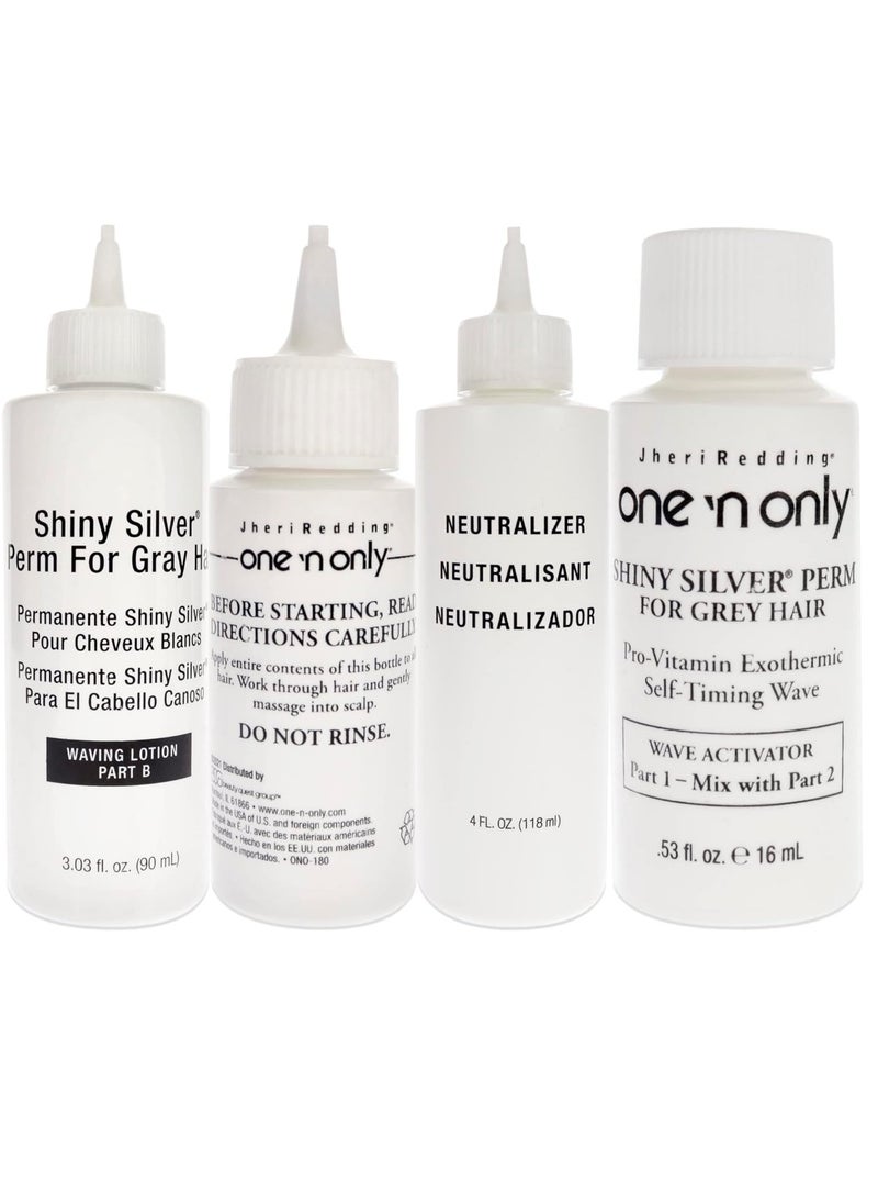 One N Only - One n Only Shiny Silver Perm Treatment Unisex 1 Pc - Image 1