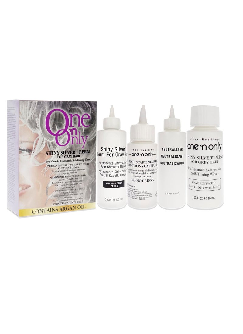 One N Only - One n Only Shiny Silver Perm Treatment Unisex 1 Pc - Image 1