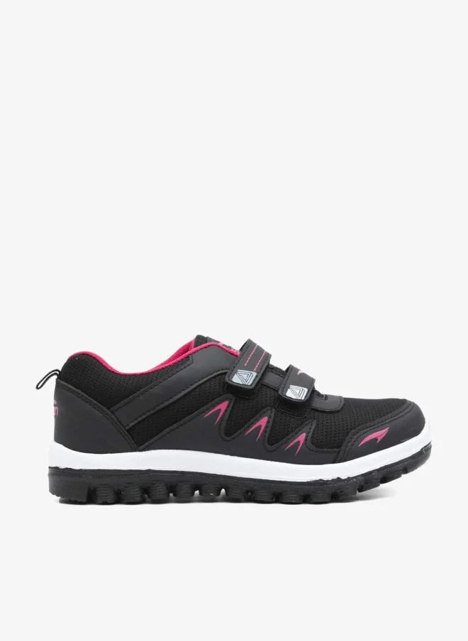 Asian Black Lightweight Sports Shoes for Women and Girls