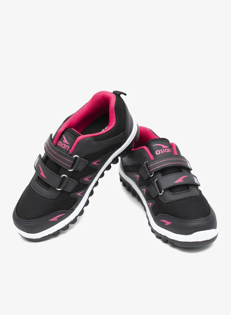 Asian  Black Lightweight Sports Shoes for Women and Girls for Women | Best Price UAE