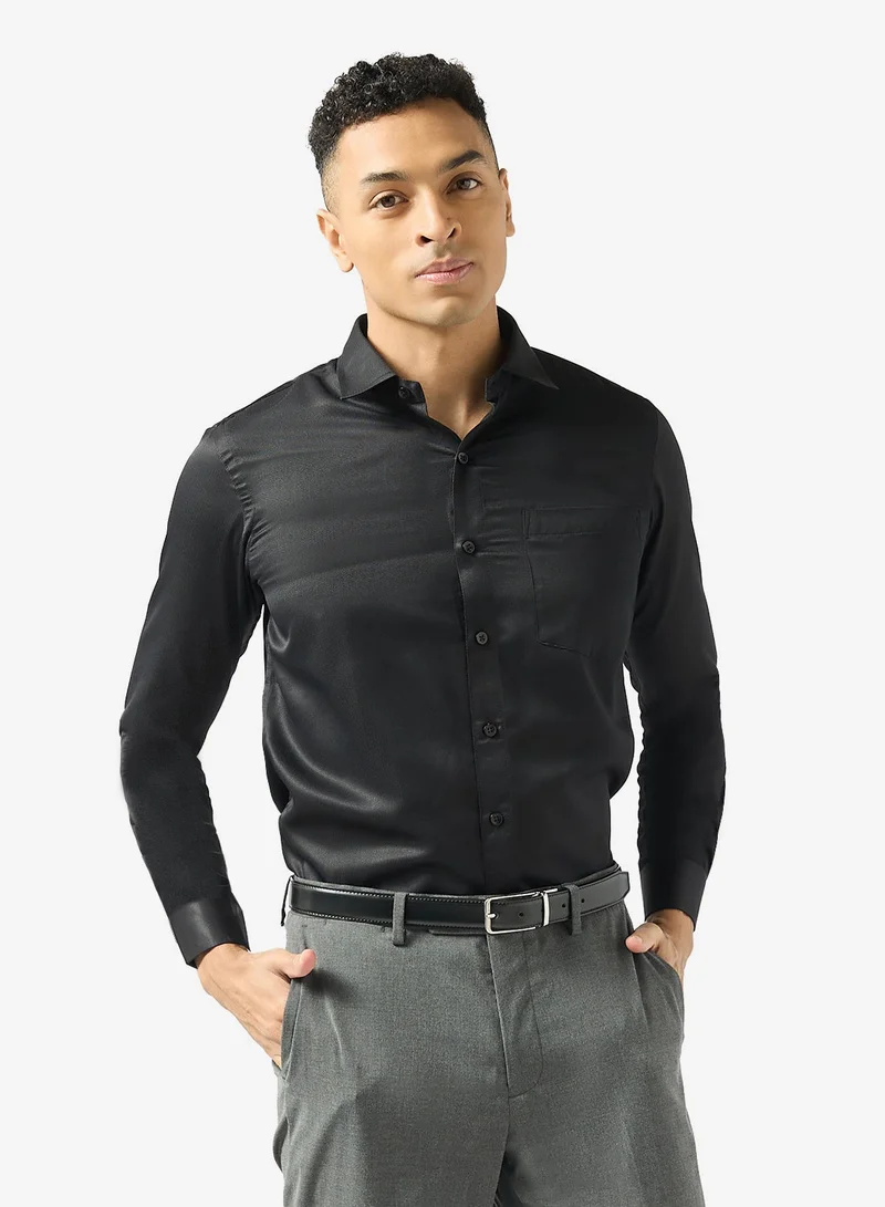 Shirts Oxford Self Wave Weave