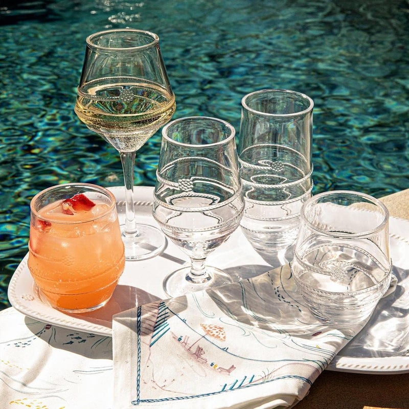 Juliska Amalia Acrylic Large Tumbler  Clear - Image 5
