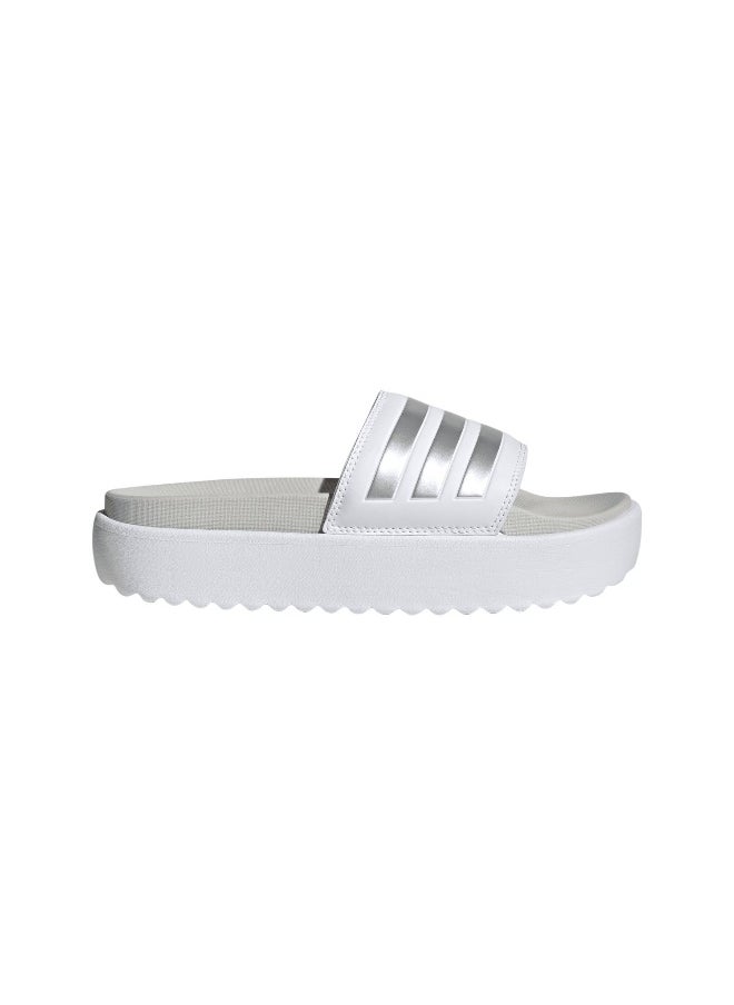 Adidas adidas Adilette Platform White Sportwear Sandals/Slippers 4  - Image 1