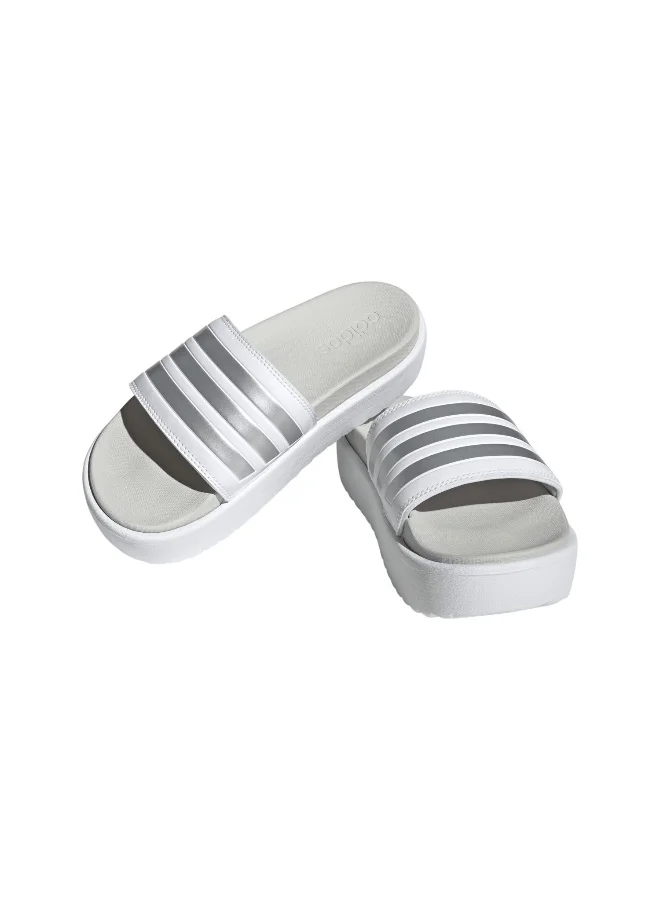 Adidas Adilette Platform White Sportwear Sandals/Slippers 4