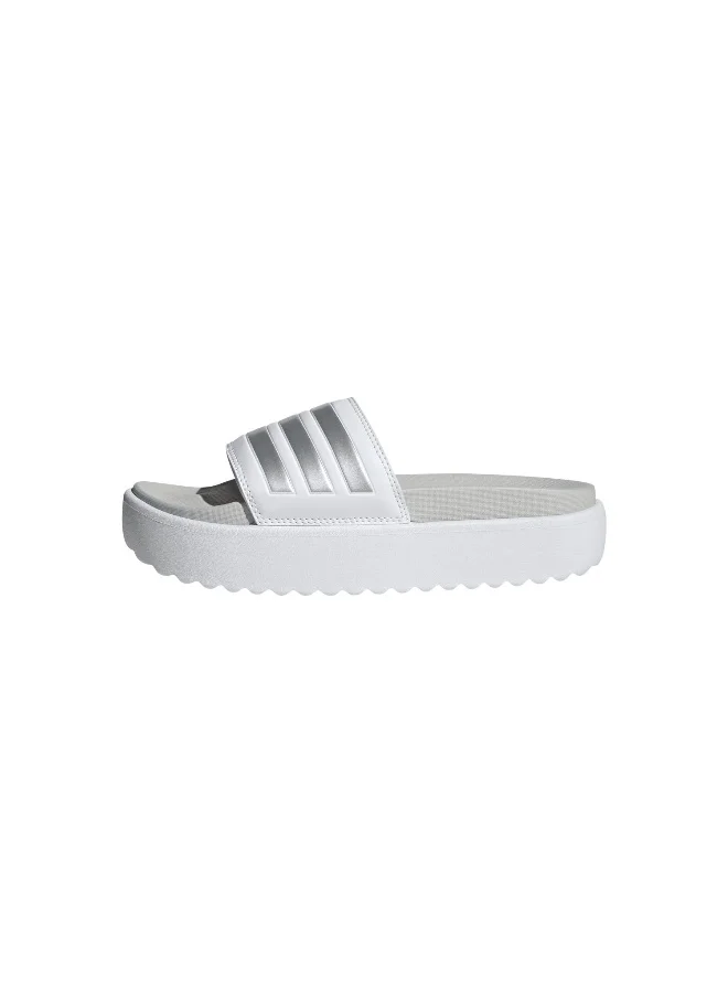 Adidas Adilette Platform White Sportwear Sandals/Slippers 4