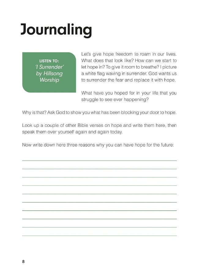 null - Say Goodbye to Anxiety: A 40-Day Devotional Journal to Overcome Fear and Worry - Image 1