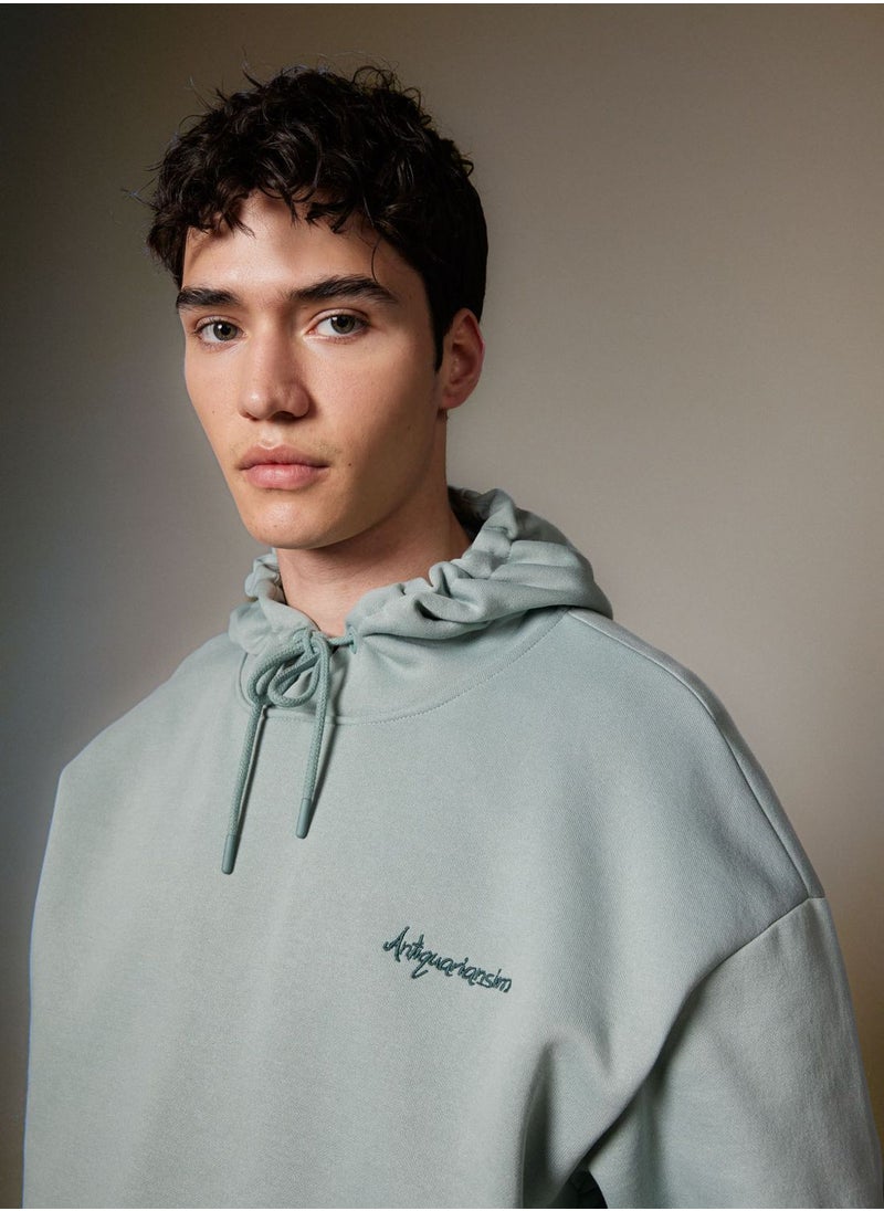 DeFacto Man Oversize Fit Sweat Shirt  - Image 3