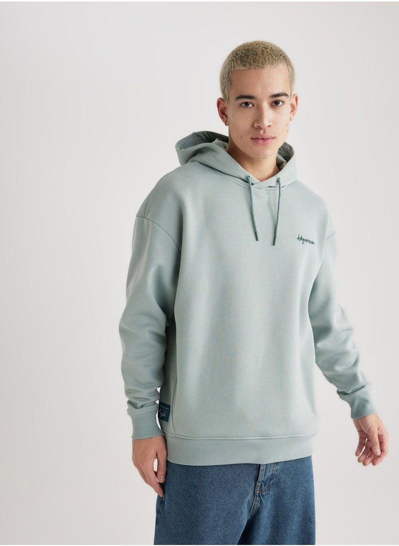 DeFacto Man Oversize Fit Sweat Shirt  - Image 1