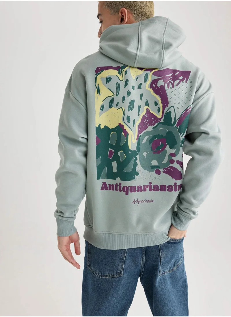 DeFacto Man Oversize Fit Sweat Shirt