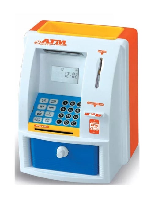ATM Machine Toy Piggy Bank With Lights Sound