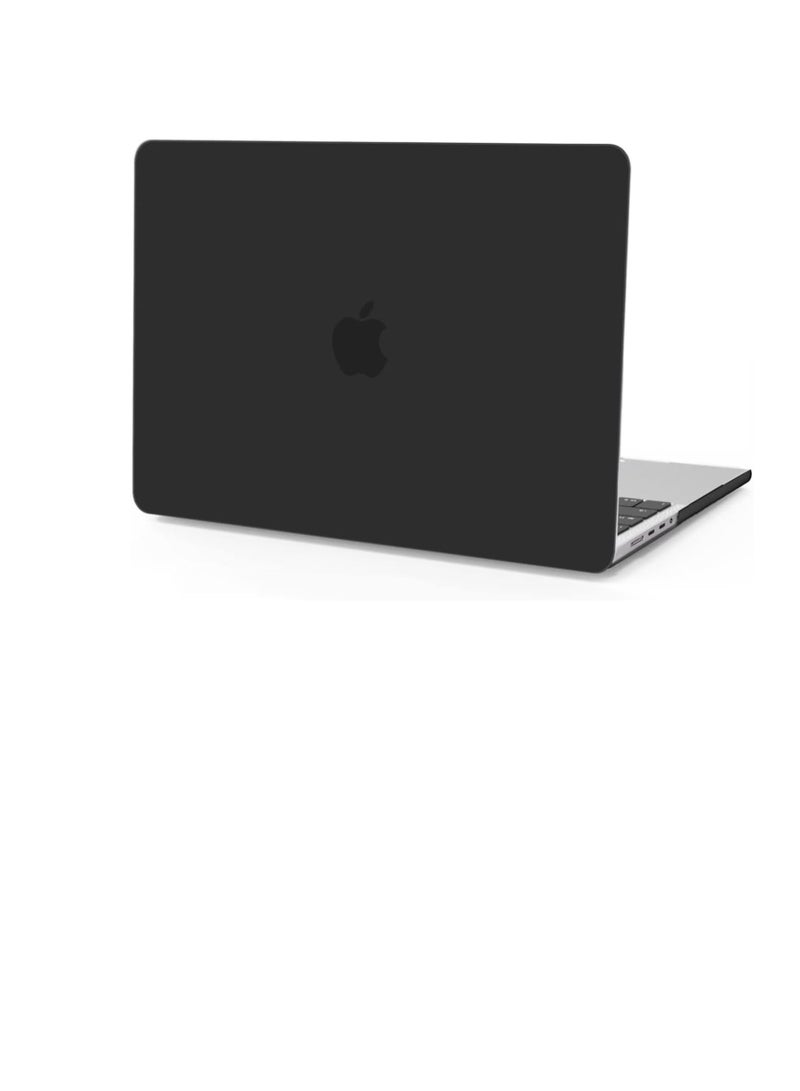 Generic Hard Shell Case Protective Snap On Cover Compatible with MacBook Pro 14 inch Case 2021-2023 Model M2 A2779 A2442 M1 Pro Protective Plastic Hard Shell Case Color Black  - Image 1
