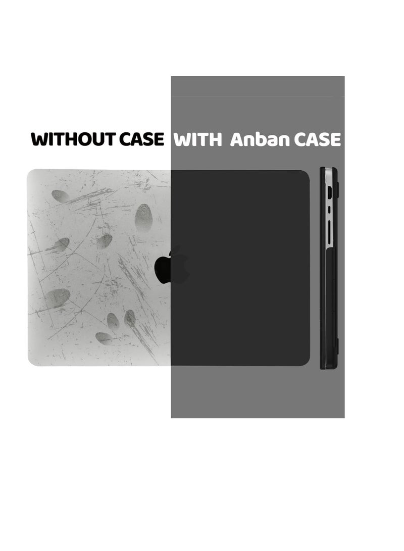 Generic Hard Shell Case Protective Snap On Cover Compatible with MacBook Pro 14 inch Case 2021-2023 Model M2 A2779 A2442 M1 Pro Protective Plastic Hard Shell Case Color Black  - Image 3