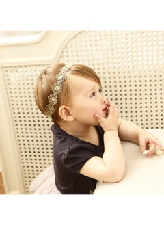 Baby Flower Lace Headband Gold Headpiece For Lovely Baby Princess Girls Hand Sewing Hair Accessories Toddlers Headwrap 2 pieces - pzsku/ZBEA83A4C47C11F0B1EA8Z/45/_/1737032022/d1e8bd67-153a-45e4-ae72-107b85ce7b49