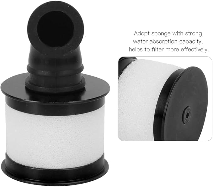 RC Air Filter Cleaner Universal Parts Fit for HSP 94188 94122 Oil Motor Remote Control Car (Black) Black - Image 2