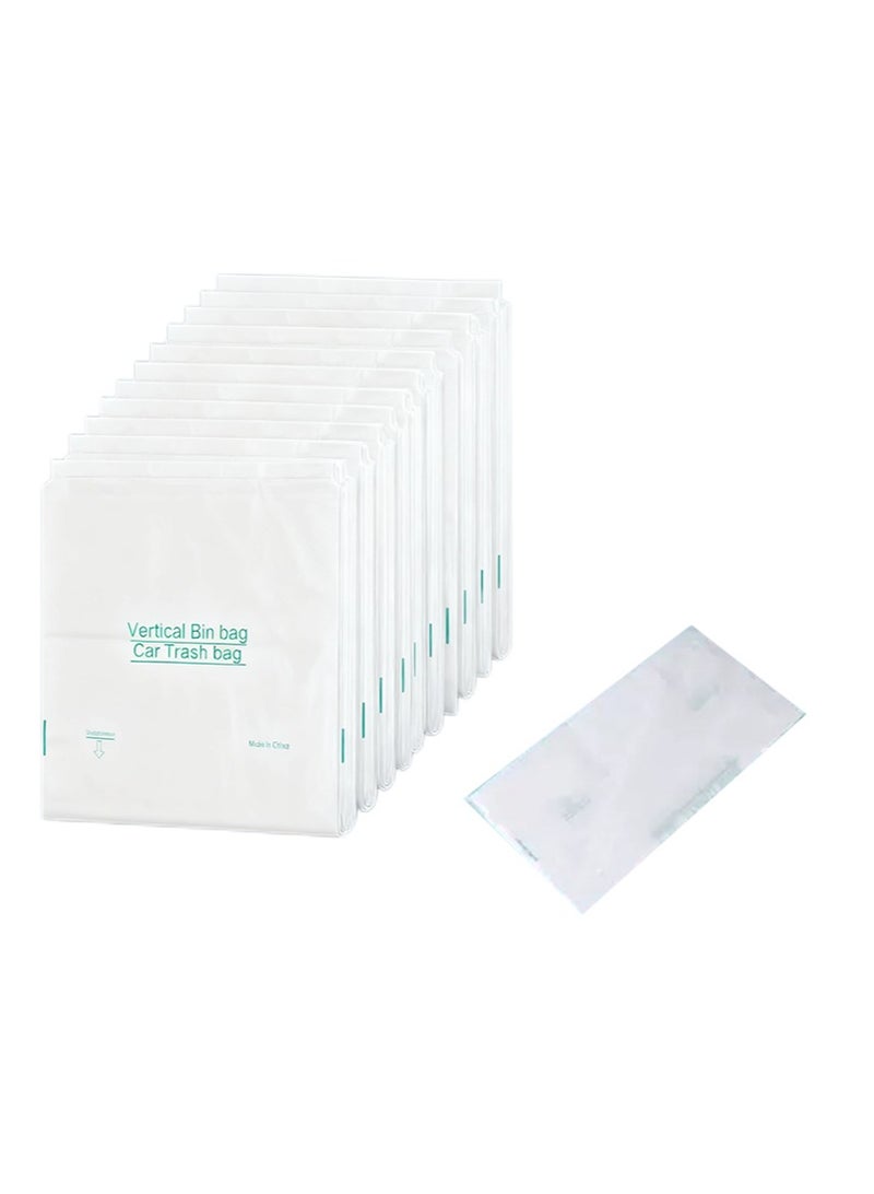 كيس القمامة السيارة ، كيس القمامة اللاصق الوقوف 10 قطعة ، تحمل الحمل القوي ، سعة كبيرة ، دليل على التسرب ، كيس القيء القابل للتخلص للسيارات - Image 1