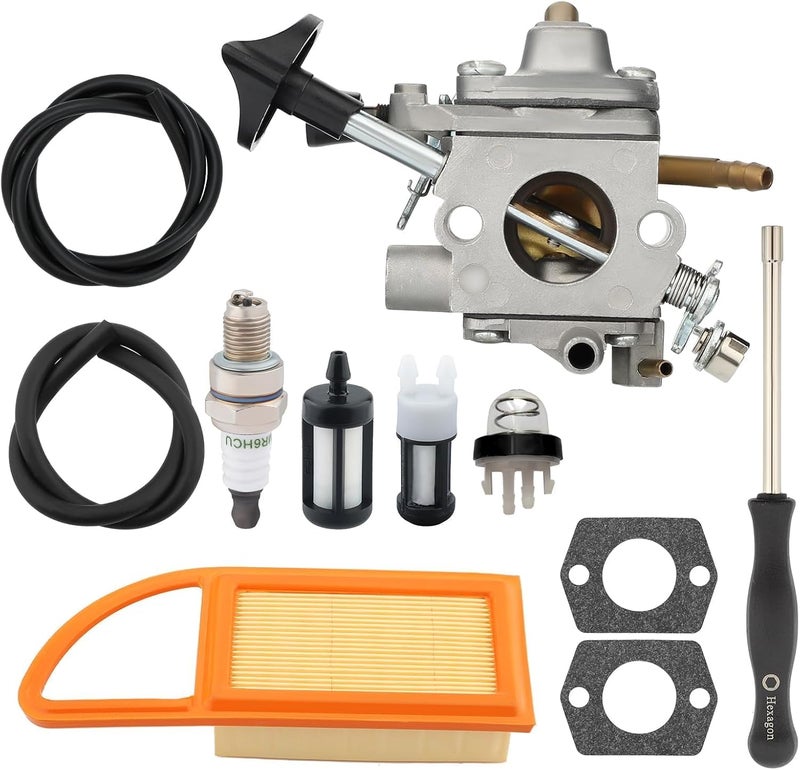 Dalom BR 600 Carburetor for Stihl BR600 BR500 BR550 Backpack Leaf Blower Parts Carb Kit Replaces Zama C1Q-S183 4282-120-0606 4282-120-0607 4282-120-0608 - Image 1