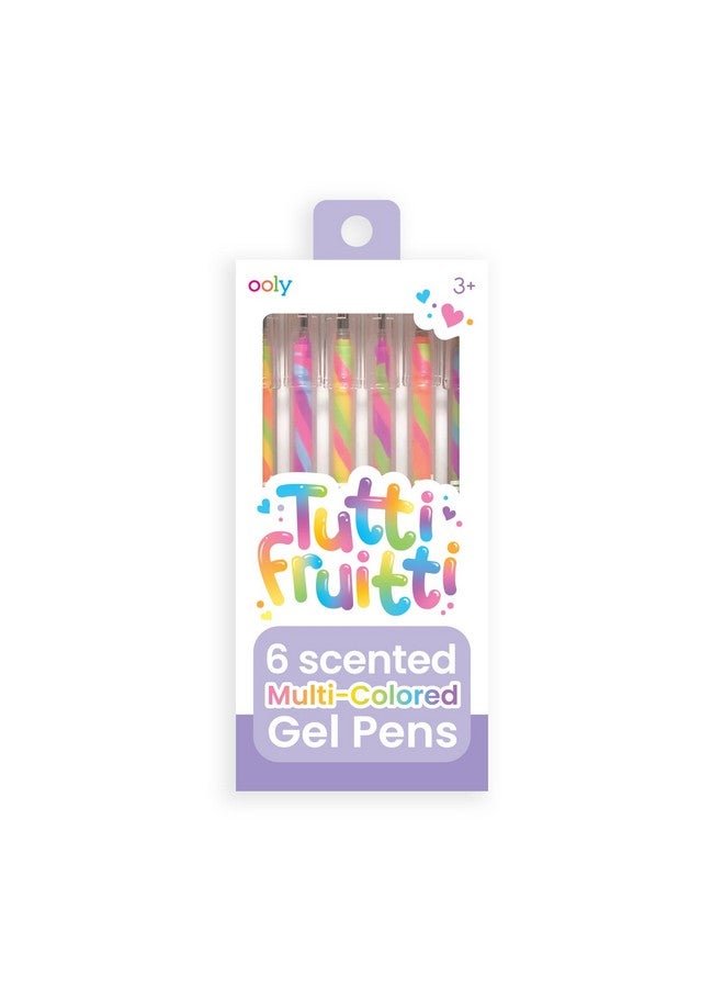 Ooly Scented Tutti Fruitti Color Changing Gel Pens Set Of 6 Color Changing Pens For Kids Adults Art And Stationary Supplies [Tutti Fruitti Color Changing 6 Pack] - Image 1