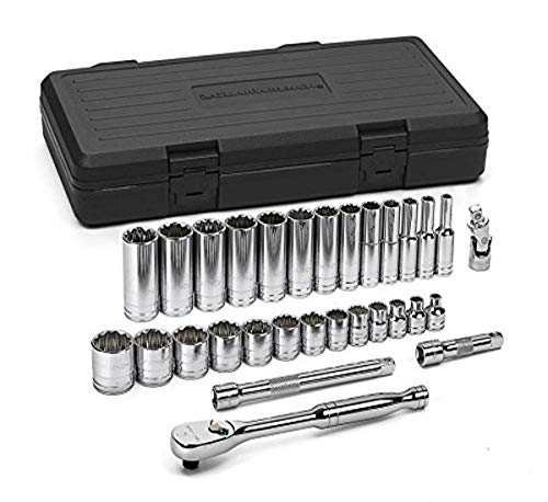 GEARWRENCH 30 Pc. 3/8" Drive 12 Pt. Mechanics Tool Set, Standard & Deep, SAE - 80568 - Image 5