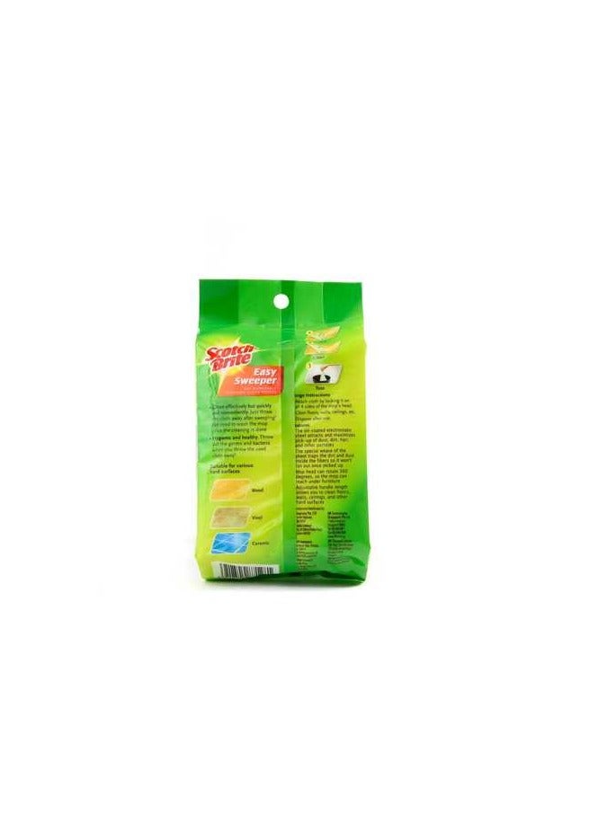 Scotch  Scotch-Brite Easy Sweeper Disposable Cleaning Cloth Refill 30 Cloths/Pack  - Image 3