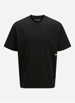 Jack Jones Solid Regular Fit Crew Neck T-Shirt 