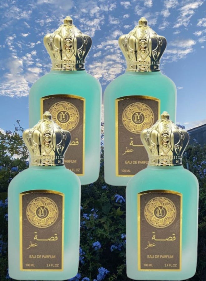 LY 4 Pieces Gissah Valley Parfum 100ML - Image 1