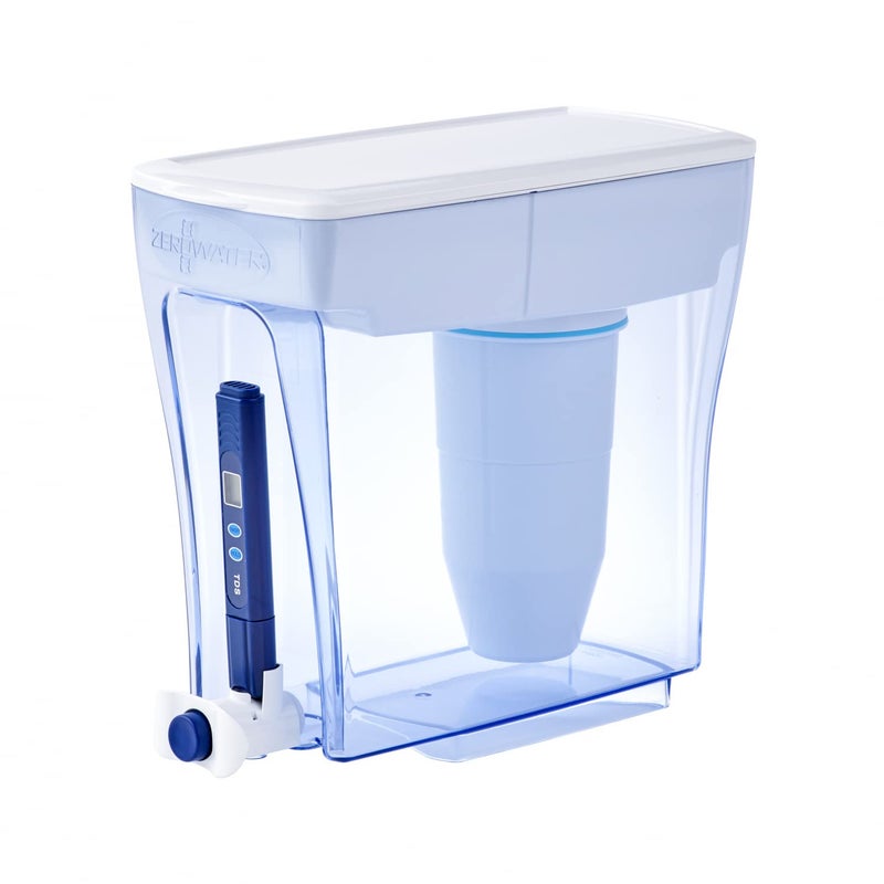 ZeroWater 20 Cup Ready-Pour Dispenser Water Filter Pitcher - Clear - Image 1