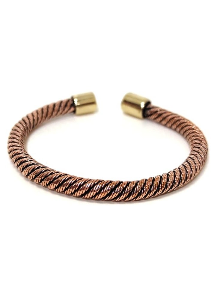 JC jimmycom Copper Cuff Bracelet,Twisted Copper,Bracelets For Men,Bracelets For Women,Bracelets,Jewelry for Men, Jewelry for Women,Bangles For Women,Bangles For Men,Bangles 